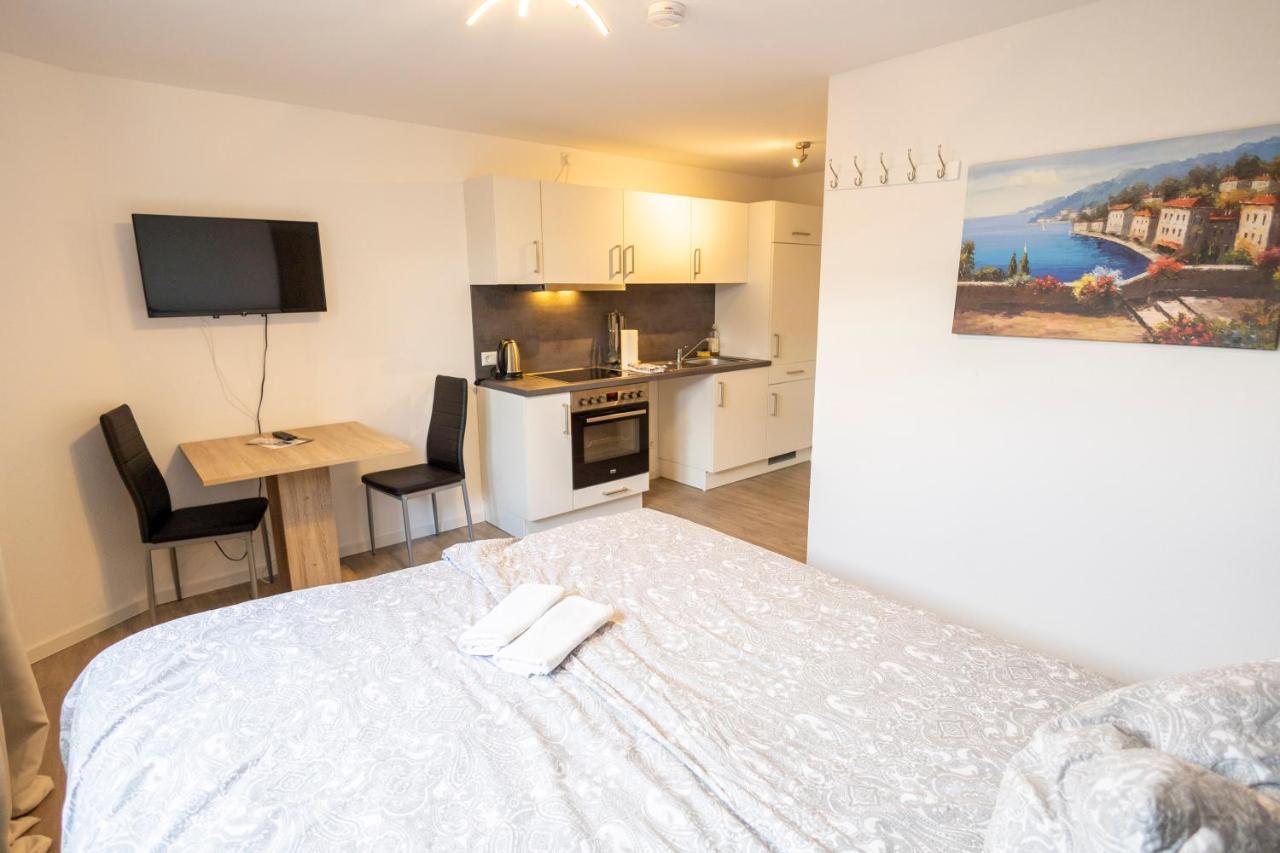 City Apartment Kueche,Bad, Parken Im Zentrum Ravensburgs A14 Exterior foto